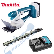 Ножица за трева и храсти, Makita UM110DWYX, 18V, 1.5Ah, 110мм + Батерия + Зарядно